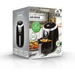 Daewoo 2L Single Pot Air Fryer Compact Black 80 To 200°C SDA1599GE -Kitchen Appliances Discounts 98796049 5