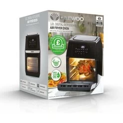 Daewoo 12L Digital Rotisserie Air Fryer Oven 1800W Black SDA1551GE -Kitchen Appliances Discounts 98796050 5