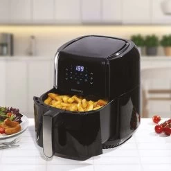 Daewoo Digital Healthy Living Air Fryer 5.5 Litre Capacity SDA1804GE – Black 9 Daewoo Digital Healthy Living Air Fryer 5.5 Litre Capacity SDA1804GE – Black -Kitchen Appliances Discounts 98796053 3