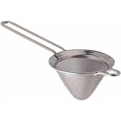 Conical Cocktail Strainer - Fine Cocktail Strainer, Cocktail Strainer, Professional Stainless Steel Fine Cocktail Strainer For Tool Bar Conical, Fine And Conical Mesh ZQYRLAR