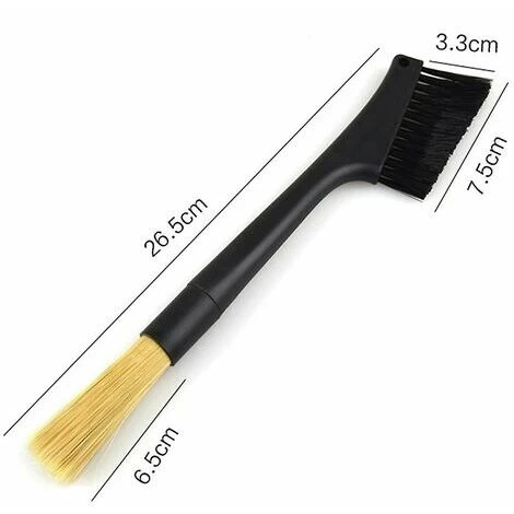 Double Head Coffee Brush Espresso Coffee Grinder Clean Brush 4 Double Head Coffee Brush Espresso Coffee Grinder Clean Brush - Image 2