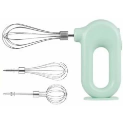 Electric Mixer Hand Mixer Whisk 4 Speed Mixer For Baking Cake Egg Cream Cordless Standing