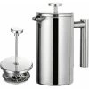 350ml/800ml/1000ml Double Wall Insulated Stainless Steel Coffee Press, 350ml - 350ml -Kitchen Appliances Discounts 99565186 1