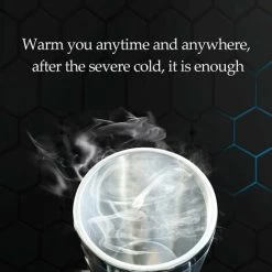 Electric Heated Travel Mug 12V 454ML Stainless Steel Travel Mug With Lid And Handle Electric Insulated Plug Kettles Car Coffee Mug Warmer,16.5CM -Kitchen Appliances Discounts 99569326 5